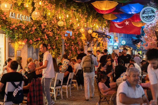 Alacati — evening streets