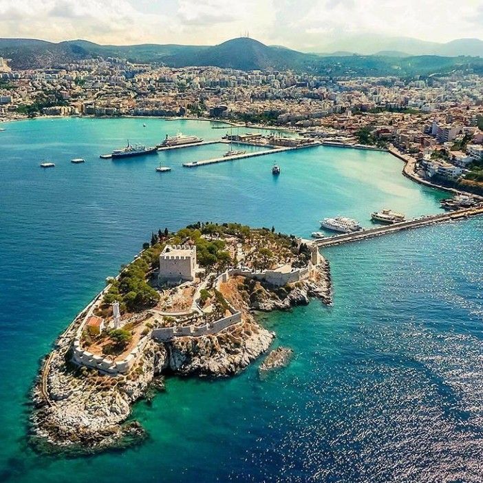 Guvercinada Castle, Kusadasi