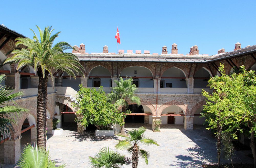 Caravanserai — inner courtyard