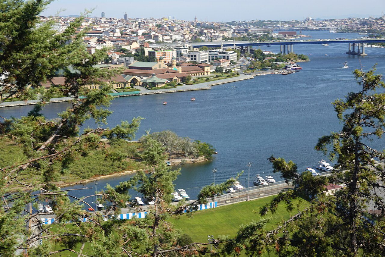 View of the Golden Horn from Pierre Loti Hill